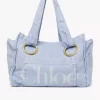 Bawełniana torba typu Tote Chloé Plage