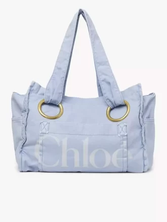 Bawełniana torba typu Tote Chloé Plage