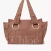 Bawełniana torba typu Tote Chloé Plage