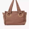 Bawełniana torba typu Tote Chloé Plage