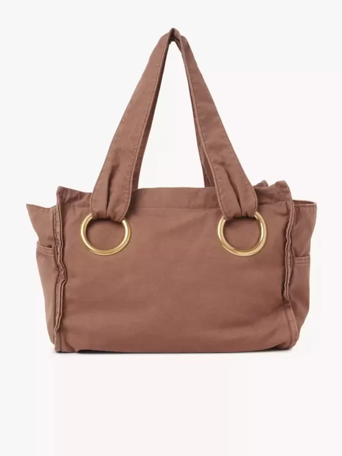 Bawełniana torba typu Tote Chloé Plage