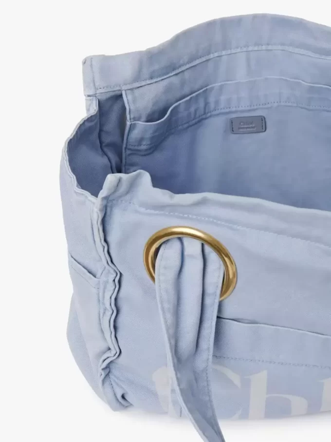 Bawełniana torba typu Tote Chloé Plage