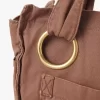 Bawełniana torba typu Tote Chloé Plage