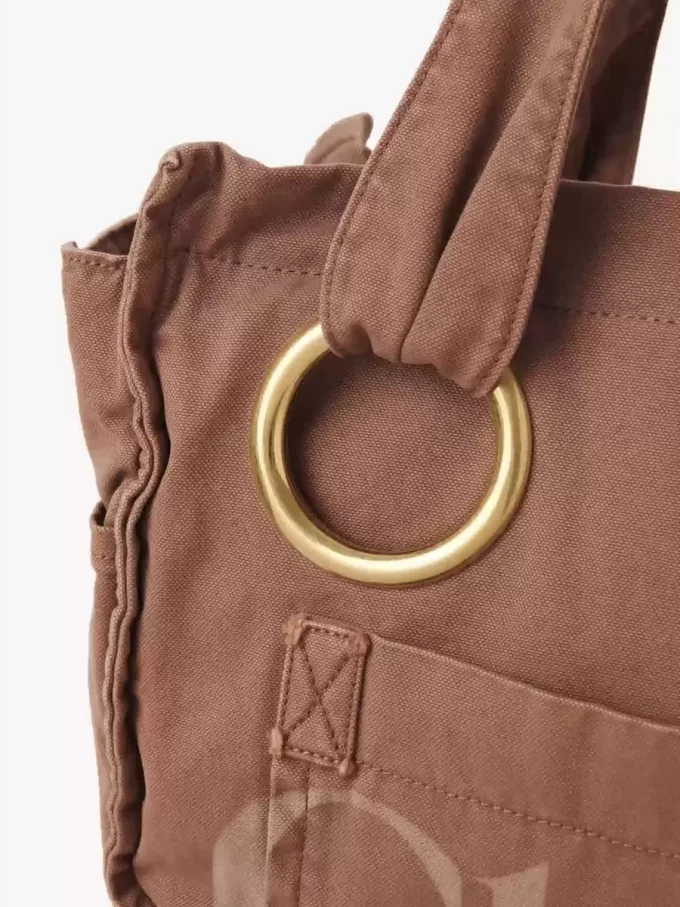 Bawełniana torba typu Tote Chloé Plage
