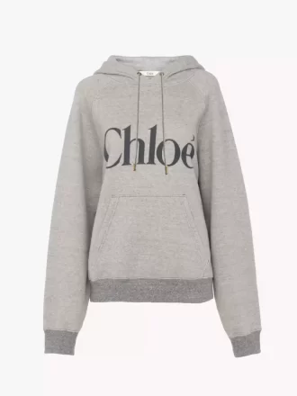 Bluza z kapturem i logo w dużym rozmiarze, wykonana z mieszanki bawełny i polaru Bluza z kapturem i logo w dużym rozmiarze, wykonana z mieszanki bawełny i polaru
