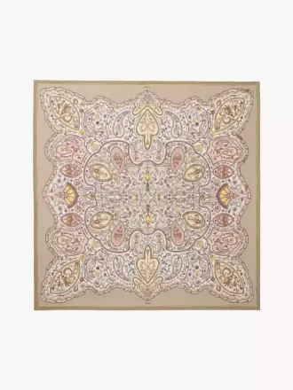 Chloé Chloé Paisley w kwadratowym szalu z jedwabnego twillu