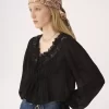 Chloé Chloé Paisley w kwadratowym szalu z jedwabnego twillu