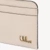 Chloé Iconic etui na karty z błyszczącej skóry