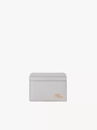 Chloé Iconic etui na karty ze skóry licowej