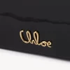 Chloé Iconic portfel z klapką na łańcuszku ze skóry lakierowanej