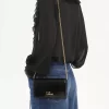 Chloé Iconic portfel z klapką na łańcuszku ze skóry lakierowanej