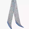 Chloé Paisley szalik typu bandeau z jedwabiu Charmeuse Chloé Paisley szalik typu bandeau z jedwabiu Charmeuse