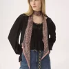 Chloé Paisley szalik typu bandeau z jedwabiu Charmeuse Chloé Paisley szalik typu bandeau z jedwabiu Charmeuse