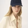 Czapka Chloé Essentials z pranej bawełny Czapka Chloé Essentials z pranej bawełny