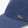 Czapka Chloé Iconic z denimu