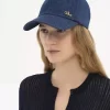 Czapka Chloé Iconic z denimu