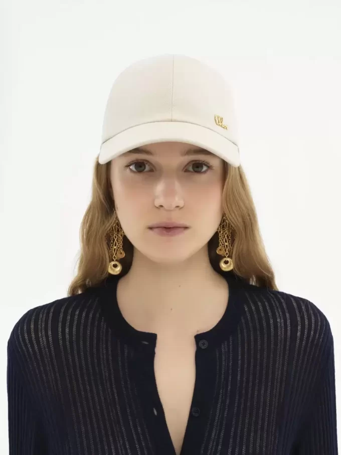 Czapka Chloé Iconic z płótna bawełnianego