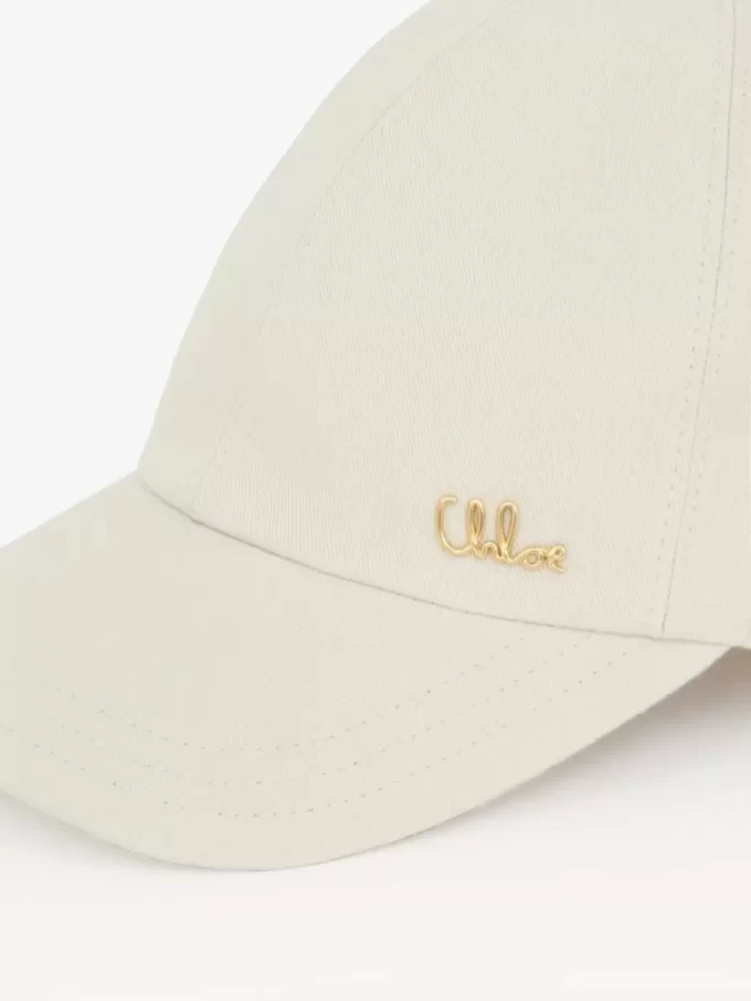 Czapka Chloé Iconic z płótna bawełnianego