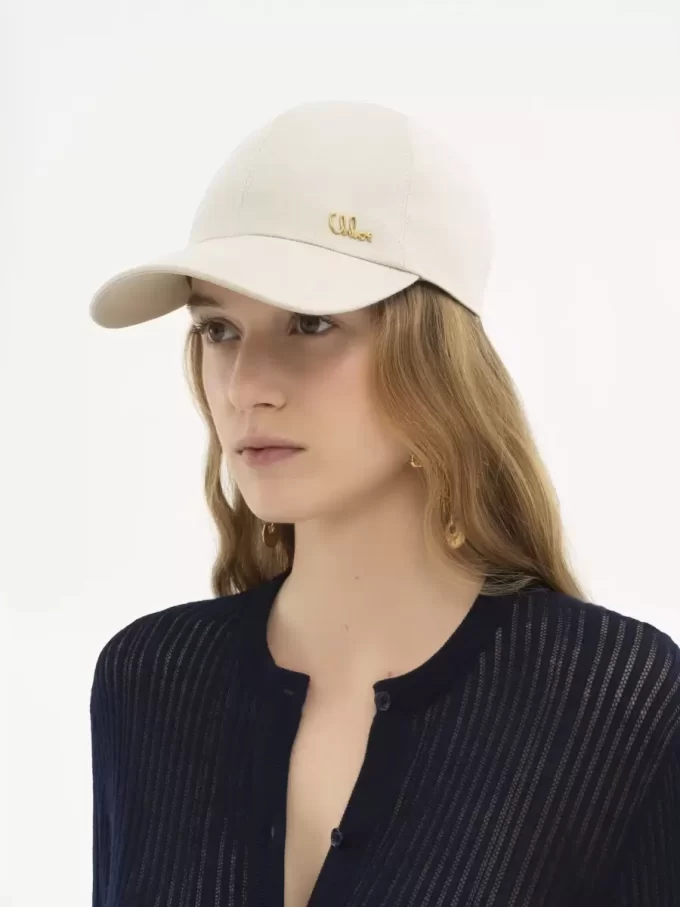 Czapka Chloé Iconic z płótna bawełnianego