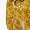 Duża torba typu tote Chloé Plage z żakardowego materiału frotte