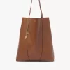 Duża torba typu tote Chloé Spin ze skóry licowej Duża torba typu tote Chloé Spin ze skóry licowej