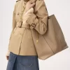 Duża torba typu tote Chloé Spin ze skóry licowej Duża torba typu tote Chloé Spin ze skóry licowej