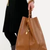 Duża torba typu tote Chloé Spin ze skóry licowej Duża torba typu tote Chloé Spin ze skóry licowej
