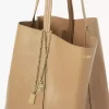 Duża torba typu tote Chloé Spin ze skóry licowej Duża torba typu tote Chloé Spin ze skóry licowej
