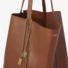 Duża torba typu tote Chloé Spin ze skóry licowej Duża torba typu tote Chloé Spin ze skóry licowej