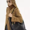 Duża torba typu tote Chloé Spin ze skóry licowej Duża torba typu tote Chloé Spin ze skóry licowej