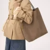 Duża torba typu tote Chloé Spin ze skóry zamszowej Duża torba typu tote Chloé Spin ze skóry zamszowej