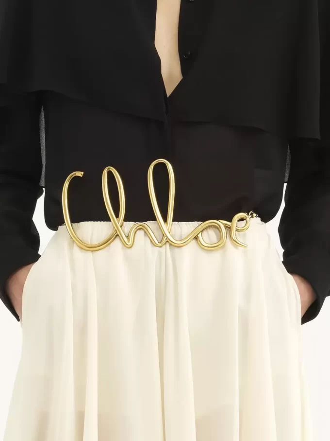Duży pasek Chloé Iconic