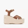 Espadryle na koturnach Isla