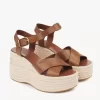Espadryle na koturnach Isla