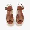 Espadryle na koturnach Isla