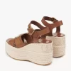 Espadryle na koturnach Isla