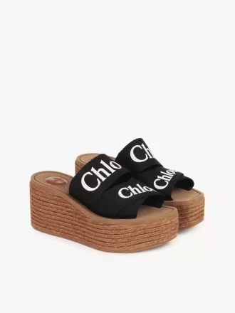 Espadryle na koturnach Woody