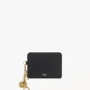 Etui na karty Chloé Charms ze skóry licowej Etui na karty Chloé Charms ze skóry licowej