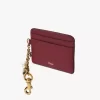 Etui na karty Chloé Charms ze skóry licowej Etui na karty Chloé Charms ze skóry licowej