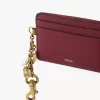 Etui na karty Chloé Charms ze skóry licowej Etui na karty Chloé Charms ze skóry licowej