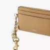 Etui na karty Chloé Charms ze skóry licowej Etui na karty Chloé Charms ze skóry licowej