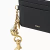 Etui na karty Chloé Charms ze skóry licowej Etui na karty Chloé Charms ze skóry licowej