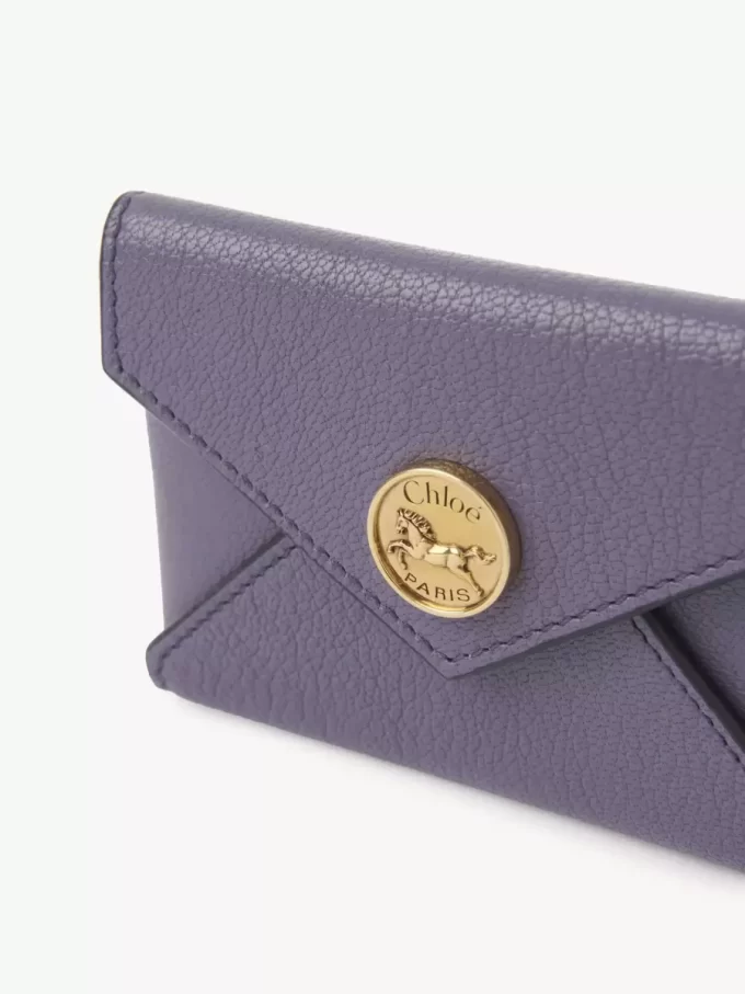 Etui na karty w formie koperty ze skóry licowej Etui na karty w formie koperty ze skóry licowej
