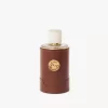 Etui na perfumy z błyszczącej skóry