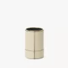 Etui na perfumy z błyszczącej skóry