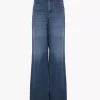 Jeansy z szerokimi nogawkami z denimu Jeansy z szerokimi nogawkami z denimu
