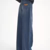 Jeansy z szerokimi nogawkami z denimu Jeansy z szerokimi nogawkami z denimu