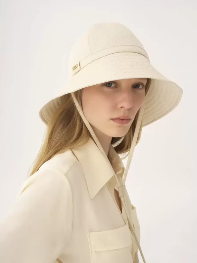 Kapelusz typu bucket Chloé Breeze z bawełny Kapelusz typu bucket Chloé Breeze z bawełny