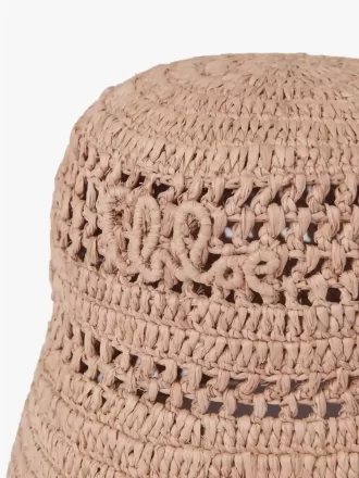 Kapelusz typu bucket hat Chloé Sunset z rafii