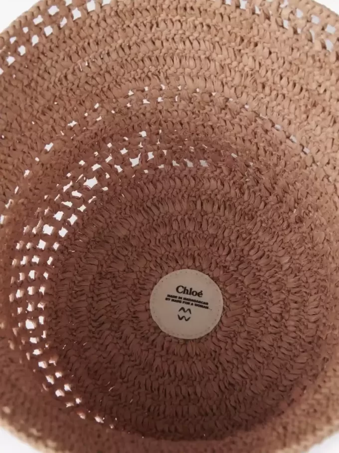 Kapelusz typu bucket hat Chloé Sunset z rafii
